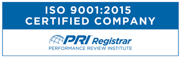 ISO 9001 certification seal